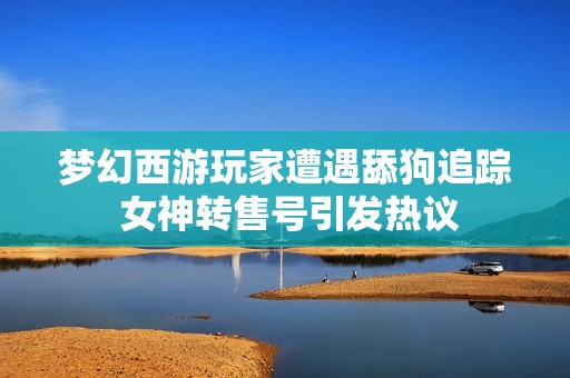 梦幻西游玩家遭遇舔狗追踪 女神转售号引发热议