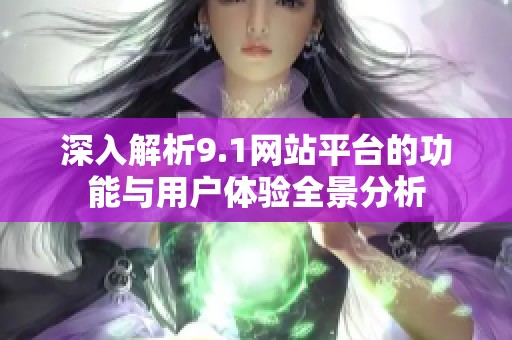 深入解析9.1网站平台的功能与用户体验全景分析