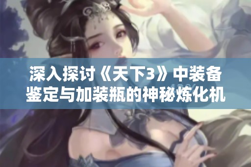 深入探讨《天下3》中装备鉴定与加装瓶的神秘炼化机制与技巧解析